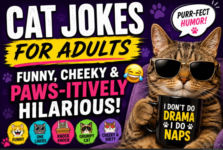 cat jokes for adults