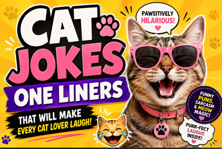 cat jokes one liners