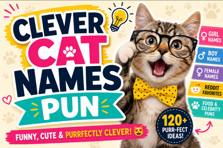 clever cat names pun