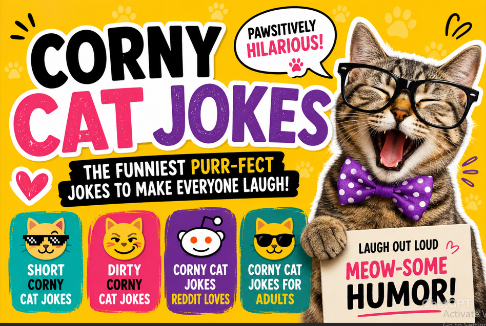 corny cat jokes