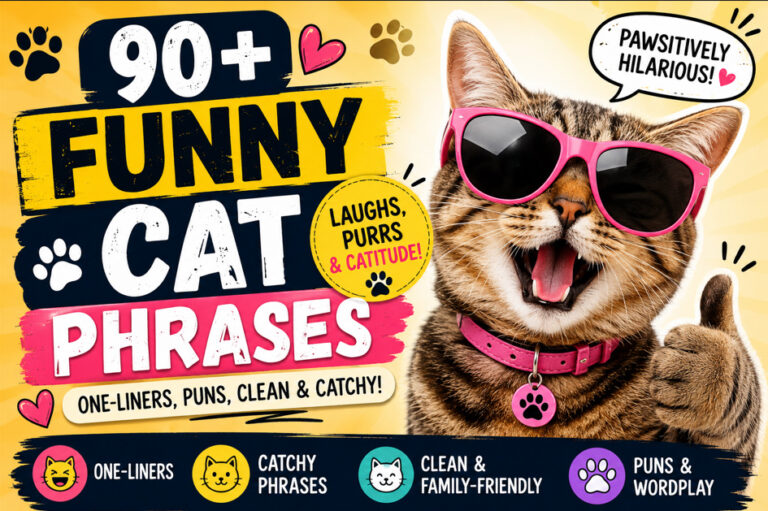 Funny Cat Phrases