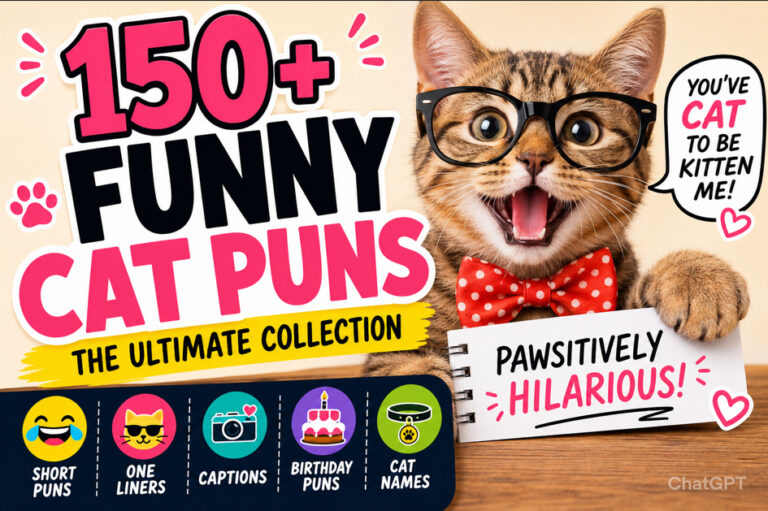 Funny Cat Puns