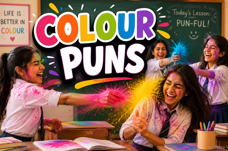 colour puns