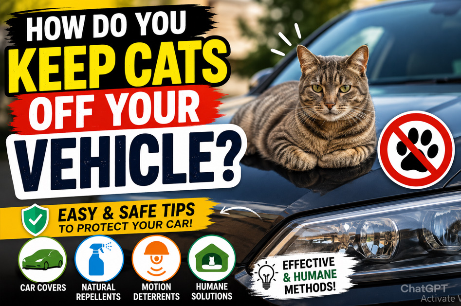 How Do You Keep Cats Off Your Vehicle