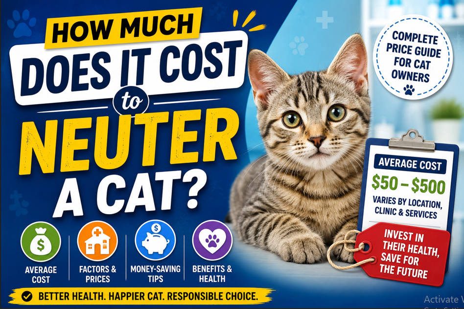 How Much Does It Cost To Neuter A Cat