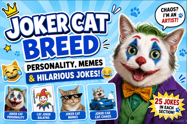 Joker Cat Breed