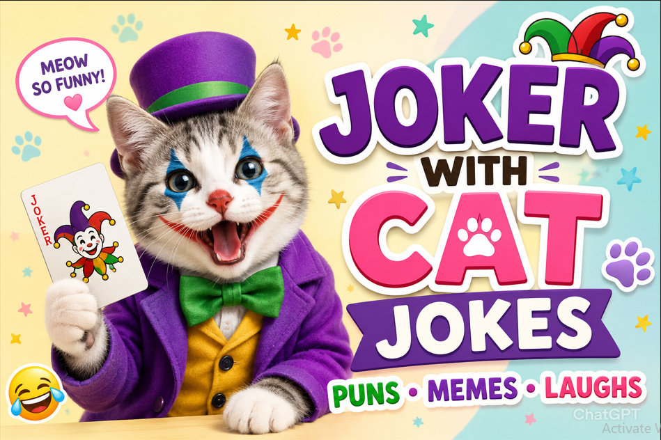 Joker With Cat