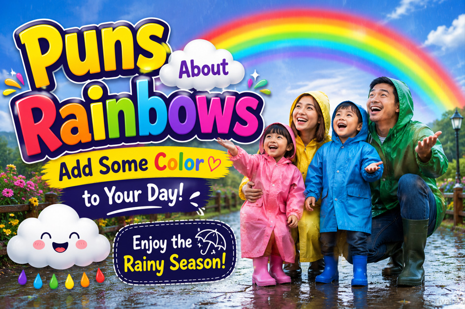 puns about rainbow